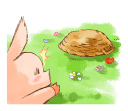 NonNon of the piglet 03 sticker #10888111