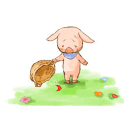 NonNon of the piglet 03 sticker #10888112