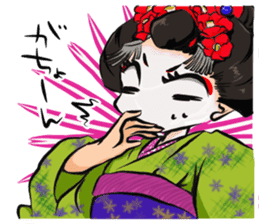 Samurai&Maiko sticker #10888514