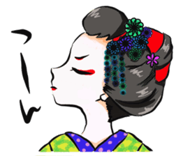 Samurai&Maiko sticker #10888516