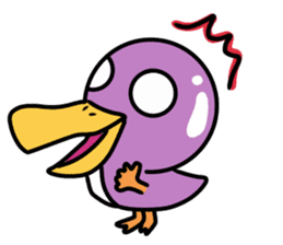 gojyaru bird sticker #10889012