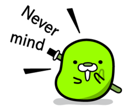 Ninja Edamame"EDAMA-MEN"(2) sticker #10889043