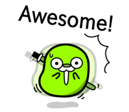 Ninja Edamame"EDAMA-MEN"(2) sticker #10889047