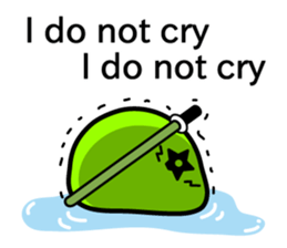 Ninja Edamame"EDAMA-MEN"(2) sticker #10889050