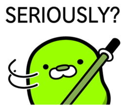 Ninja Edamame"EDAMA-MEN"(2) sticker #10889061