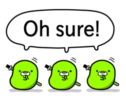 Ninja Edamame"EDAMA-MEN"(2) sticker #10889071