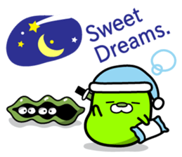 Ninja Edamame"EDAMA-MEN"(2) sticker #10889078