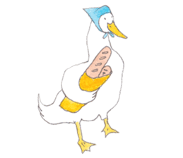 aruno of the duck sticker #10889085