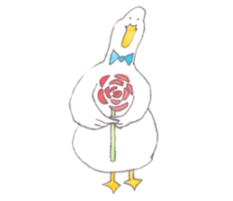 aruno of the duck sticker #10889094