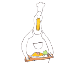 aruno of the duck sticker #10889101