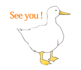 aruno of the duck sticker #10889119