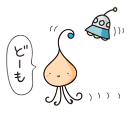 Alien family Sticker sticker #10889520