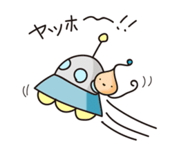 Alien family Sticker sticker #10889528