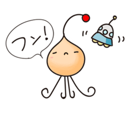 Alien family Sticker sticker #10889538