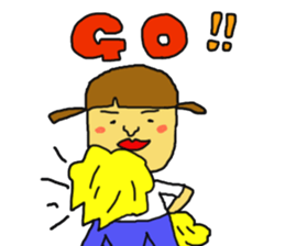 Cheerleader  Masako sticker #10890210