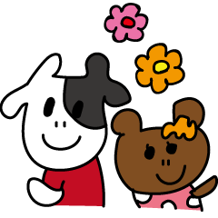 cuty bear and cow jr.