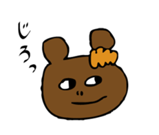 cuty bear and cow jr. sticker #10890533