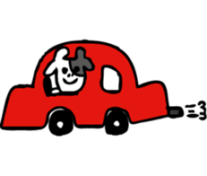 cuty bear and cow jr. sticker #10890536