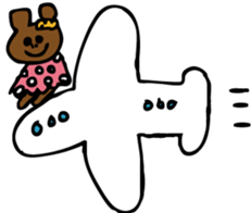 cuty bear and cow jr. sticker #10890539