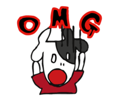 cuty bear and cow jr. sticker #10890545