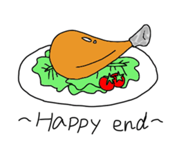 White pigeon sticker #10890791