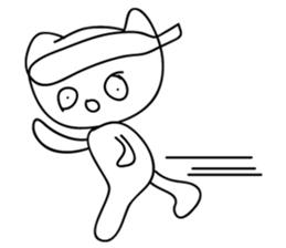 The White Cat, Lulu. sticker #10891248