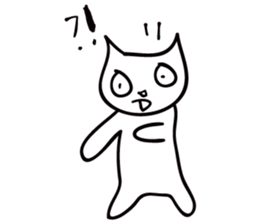 The White Cat, Lulu. sticker #10891264