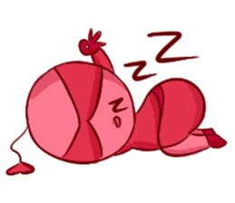 Pink Lady in Actions sticker #10892209