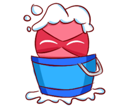 Pink Lady in Actions sticker #10892235