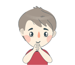 Arno & Boomin, A little boy sticker #10892440