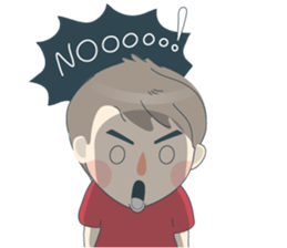 Arno & Boomin, A little boy sticker #10892443