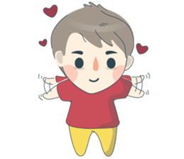 Arno & Boomin, A little boy sticker #10892444