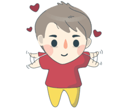 Arno & Boomin, A little boy sticker #10892444