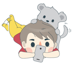 Arno & Boomin, A little boy sticker #10892445