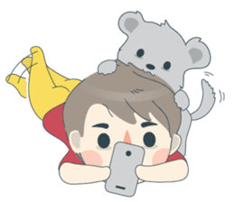 Arno & Boomin, A little boy sticker #10892445