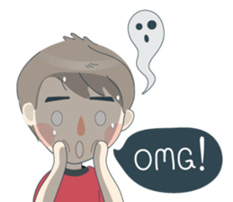 Arno & Boomin, A little boy sticker #10892449