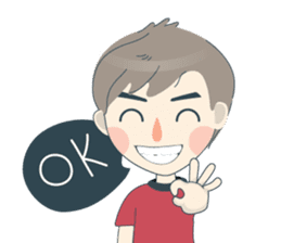 Arno & Boomin, A little boy sticker #10892465