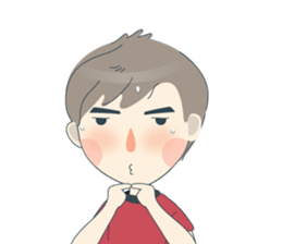 Arno & Boomin, A little boy sticker #10892467