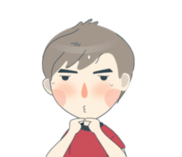 Arno & Boomin, A little boy sticker #10892467