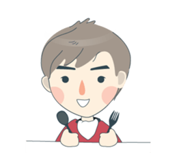 Arno & Boomin, A little boy sticker #10892471