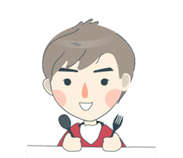 Arno & Boomin, A little boy sticker #10892471