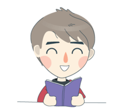 Arno & Boomin, A little boy sticker #10892473