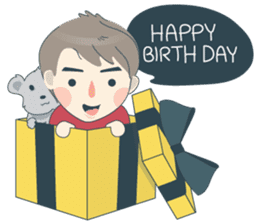 Arno & Boomin, A little boy sticker #10892474