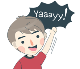 Arno & Boomin, A little boy sticker #10892478