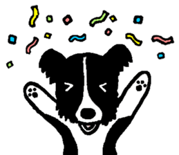 Border Collie BaoBao sticker #10892534