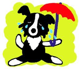 Border Collie BaoBao sticker #10892536