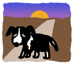 Border Collie BaoBao sticker #10892537