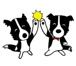 Border Collie BaoBao sticker #10892544