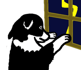 Border Collie BaoBao sticker #10892545