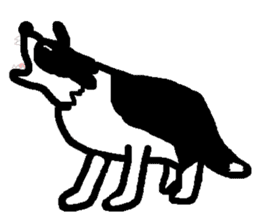 Border Collie BaoBao sticker #10892546